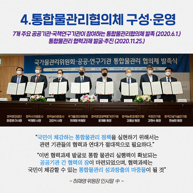 2020 물관리위원회 5대 뉴스5