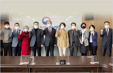 물관리위원회 위원장, 한정애 환경부 장관과 간담회