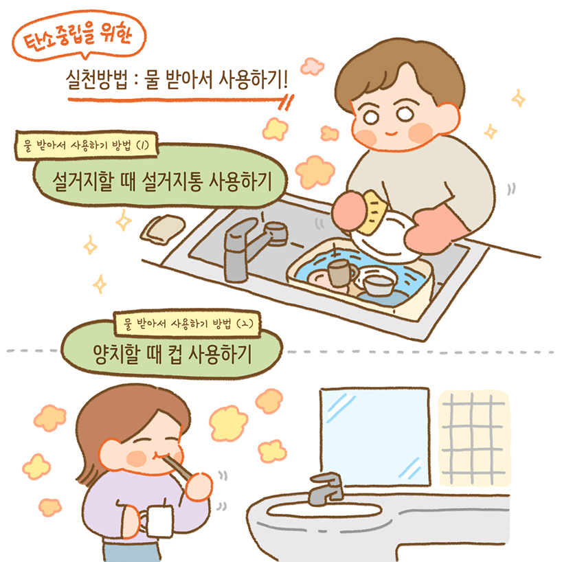 물과 탄소중립  추억일기4